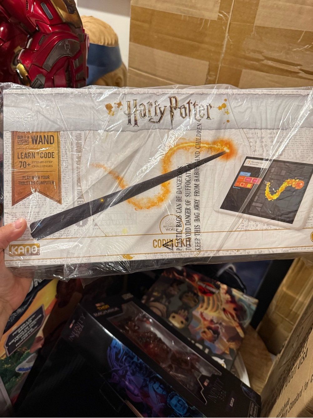 Harry Potter Interactive Coding Wand - Black